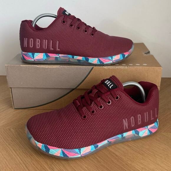 NOBULL Cabernet Prism Unisex Sneakers - Men 7- Women 8.5
